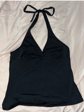 Old Navy • Women’s Size Small • Black Swim Halter Tankini Top